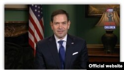 Senador Marco Rubio en el video mensaje de la campaña Free de Children. (Foto: FDHC)