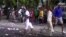 Activistas de UNPACU y Todos Unidos protestan en la calle Reina, en La Habana.