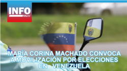María Corina Machado convoca a movilización por elecciones en   Venezuela 