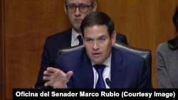 El senador republicano de origen cubano, Marco Rubio (Imagen es cortesía de la Oficina del Senador Rubio). 