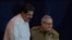 Nicolás Maduro y Raúl Castro durante una cumbre del ALBA en La Habana, en diciembre de 2028. (Yamil LAGE/AFP)