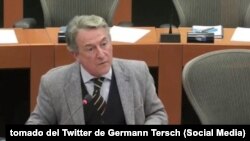 Hermann Tertsch habla en el Parlamento Europeo sobre la situación de Cuba. 