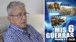 Libro publicado por Eduardo Palmer en el 2019 relatando su participación en seis conflictos bélicos.  