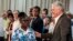 La vicepresidenta de Colombia Francia Márquez junto al gobernante cubano Miguel Díaz-Canel 