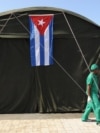 Médicos cubanos en Haití, en una imagen de archivo. (Stan Honda/AFP/File)