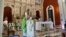 Homilía del cardenal Beniamino Stella en la Basílica Santuario de Nuestra Señora de la Caridad del Cobre, en Santiago de Cuba, el 5 de febrero de 2023. (Foto: Facebook/Arzobispado de Santiago de Cuba).