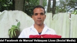 Manuel Velázquez Licea, preso político del 11J