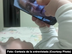 Lucas, conociendo a la familia en Cuba desde Perú
