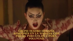 Teatro a oscuras: El arte que desafía los apagones en La Habana