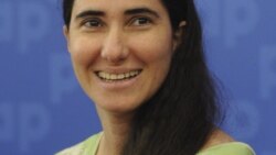 Yoani Sánchez habla de su proyecto de crear un periódico digital