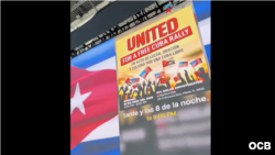 Evento "Unidos por una Cuba libre", en el Bayfront Park de Miami.