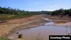 Las presas que surten a la ciudad de Santiago de Cuba promedian un 32 % de su capacidad de embalse al terminar la época de lluvias.