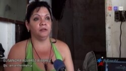 Enfermera cubana pide que salven su vida de un posible derrumbe