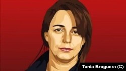 La galardonada e internacionalmente reconocida Tania Bruguera. #Taniaesarte.