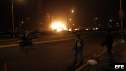 Explosión refineria Venezuela