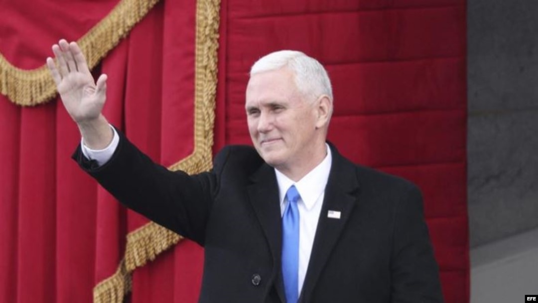 El presidente electo Mike Pence.