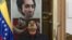 El presidente venezolano, Nicolás Maduro (c), junto con el vicepresidente Jorge Arreaza (i) y el vicepresidente económico y presidente de PDVSA, Rafael Ramírez (d), encabeza una reunión de la conferencia de paz con miembros de organizaciones sindicales y 