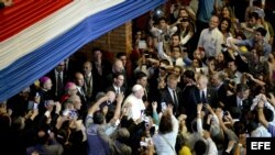 El Papa Francisco en Paraguay.