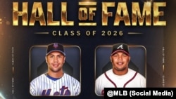 Carlos Beltrán y Andruw Jones ascienden al Salón de la Fama de Cooperstown.