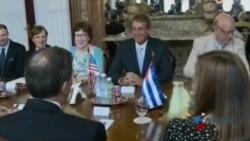 Senadores estadounidenses visitan Cuba