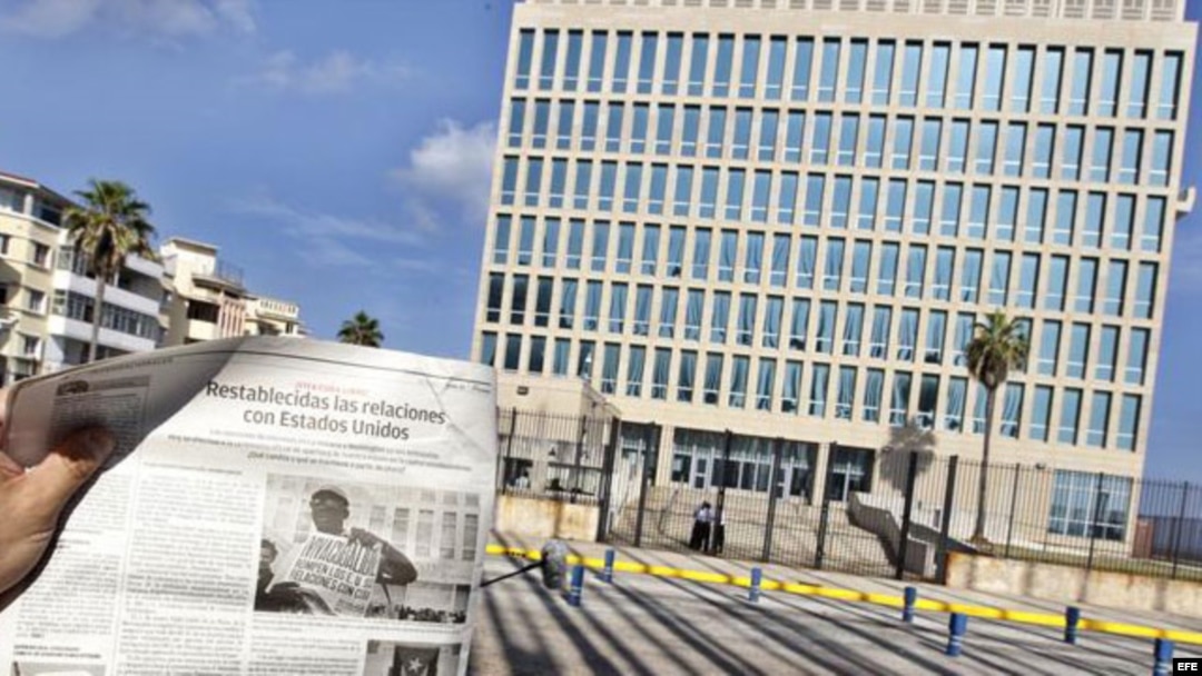 Embajada de Estados Unidos en La Habana.