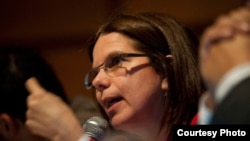 María Mercedes Maldonado, alcaldesa designada de Bogotá.