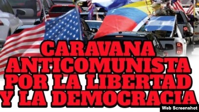 Anuncian Caravana Anticomunista en Miami para este 10 de octubre