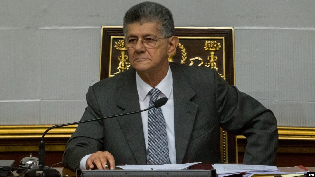  El presidente de la Asamblea Nacional de Venezuela, Henry Ramos Allup. Archivo.
