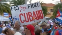 Exilio cubano en Miami envía mensaje de apoyo a la disidencia en la isla