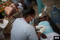 Una brigada médica cubana prestó asistencia desde 2010 a enfermos de cólera en la vecina Haití.