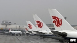 Aviones de Air China. Archivo.