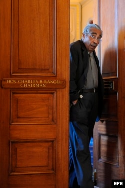El legislador demócrata Charles Rangel