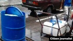 Reporta Cuba la escasez de agua Foto de Joae A Bueno residente en Santiago de Cuba