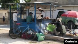 Venta de alimentos en Cuba