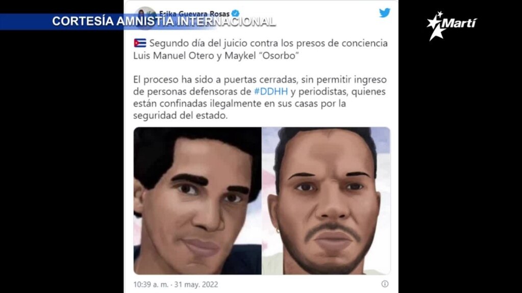 Info Martí | El juicio del régimen cubano a Otero Alcántara y a el Osorbo genera numerosas reacciones