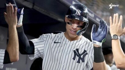 El juez, Aaron Judge, logra su jonrón # 60