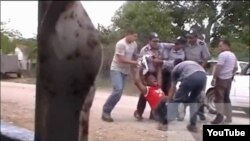 Arrest in Placetas, Cuba