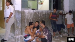 imágen de archivo de emigrantes cubanos ilegales en Cancún, México