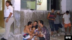 Imagen de archivo de emigrantes cubanos ilegales