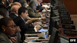 Sesión del Consejo Permanente de la Organización de Estados Americanos sobre "la situación" en Venezuela.