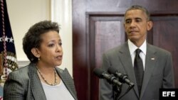 Barack Obama nomina a Loretta Lynch como Secretaria de Justicia.