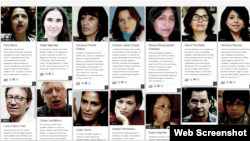 Los 100 héroes de la información en el 2014. 
