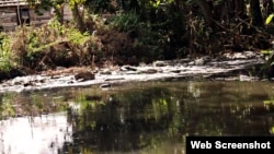 Aguas contaminadas en Santa Clara