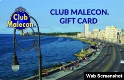 Tarjeta Club Malecon Foto OnCuba