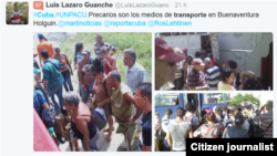 Reporta Cuba Transporte Holguín. Foto: Luis Lázaro Guanche.