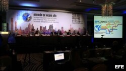Reunión de medio año de la Sociedad Interamericana de Prensa (SIP), en Ciudad de Panamá. Archivo.