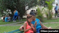 Reporta Cuba. La llegada de "madame Wi-Fi" al Ariguanabo.