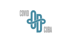 Logo de la aplicación móvil COVIDCuba, creada por el Observatorio Cubano de Derechos Humanos.
