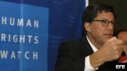 José Miguel Vivanco, director de la División de las Américas de Human Rights Watch. EFE/Guillermo Legaria