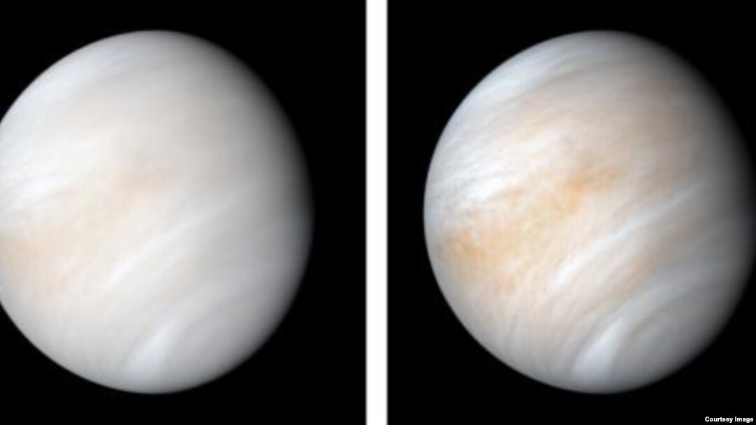 Imágenes de Venus. Foto NASA.